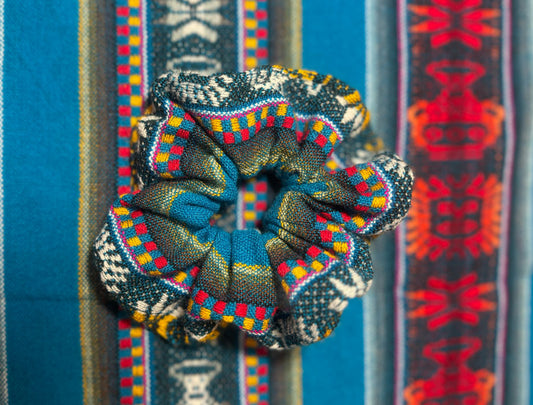 Aguayo Scrunchie Blue